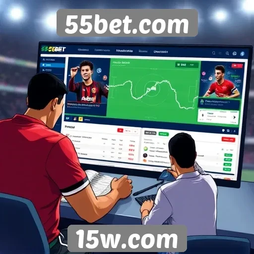 Interação do usuário no 55bet.com é destacada