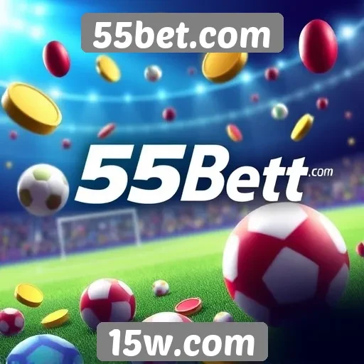 Variedade de jogos disponíveis na 55bet.com